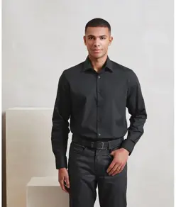 Camicia in popeline a maniche lunghe ‘Recyclight’ Premier