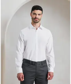 Camicia in popeline a maniche lunghe ‘Recyclight’ Premier