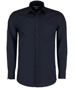 Camicia in popeline a maniche lunghe (taglio tailored) Kustom Kit