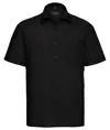 Camicia in popeline di policotone a maniche corte easycare Russell