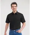 Camicia in popeline di policotone a maniche corte easycare Russell
