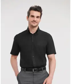 Camicia non-iron a maniche corte ultimate Russell