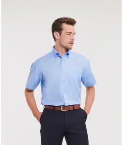 Camicia non-iron a maniche corte ultimate Russell