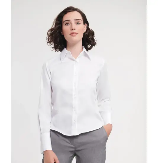Camicia non-stiro ultimate donna a maniche lunghe Russell