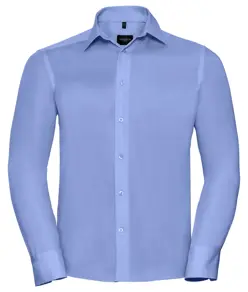 Camicia no-stiro sartoriale a maniche lunghe Russell
