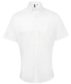 Camicia Oxford a maniche corte Signature Premier