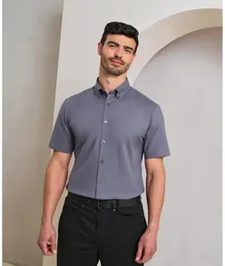 Camicia Oxford a maniche corte ‘Supreme’ Premier