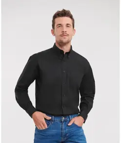 Camicia Oxford a maniche lunghe di facile manutenzione Russell
