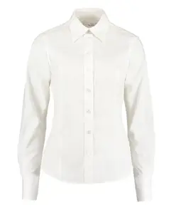 Camicia Oxford aziendale a maniche lunghe donna (taglio sciancrato) Kustom Kit