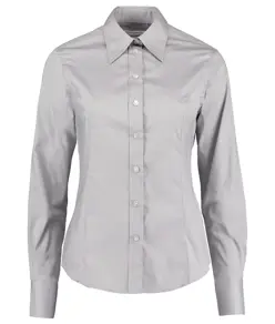 Camicia Oxford aziendale a maniche lunghe donna (taglio sciancrato) Kustom Kit