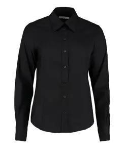 Camicia Oxford aziendale a maniche lunghe donna (taglio sciancrato) Kustom Kit