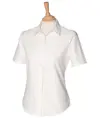Camicia Oxford classica donna a manica corta Henbury