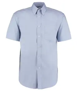 Camicia Oxford corporate a maniche corte (taglio classico) Kustom Kit