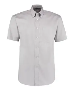 Camicia Oxford corporate a maniche corte (taglio classico) Kustom Kit