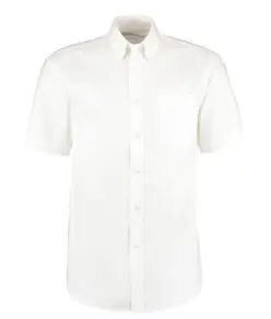 Camicia Oxford corporate a maniche corte (taglio classico) Kustom Kit