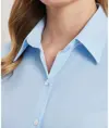 Camicia Oxford da donna a maniche corte Signature Premier