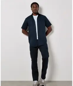 Camicia Oxford da lavoro a maniche corte (classic fit) Kustom Kit