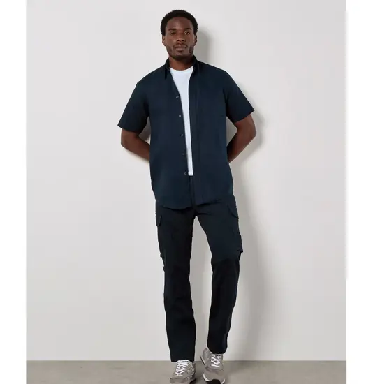 Camicia Oxford da lavoro a maniche corte (classic fit) Kustom Kit