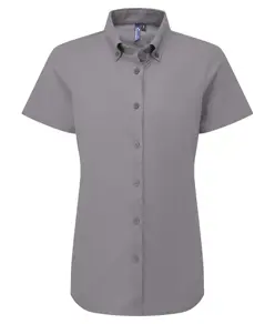 Camicia Oxford donna a maniche corte ‘Supreme’ Premier