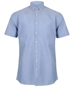Camicia Oxford moderna a maniche corte Henbury