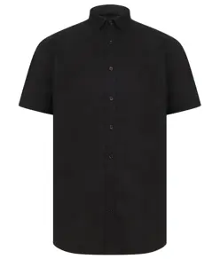Camicia Oxford moderna a maniche corte Henbury