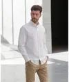 Camicia Oxford moderna a maniche lunghe Henbury