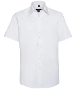 Camicia Oxford sartoriale a maniche corte easycare Russell