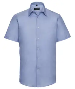 Camicia Oxford sartoriale a maniche corte easycare Russell