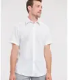 Camicia Oxford sartoriale a maniche corte easycare Russell
