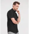 Camicia Oxford sartoriale a maniche corte easycare Russell