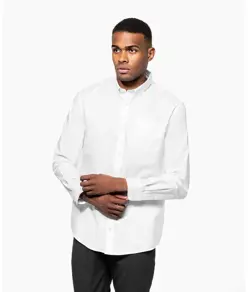 Camicia Oxford uomo a maniche lunghe Kariban