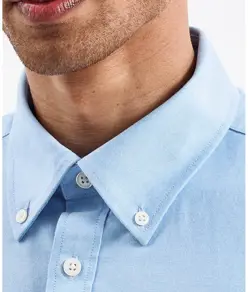 Camicia Oxford uomo in cotone a maniche lunghe Asquith & Fox