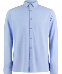 Camicia piqué a manica lunga Superwash® 60° (taglio sagomato) Kustom Kit