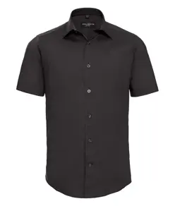 Camicia sfiancata a maniche corte easycare Russell