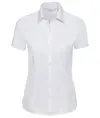 Camicia spigata donna a manica corta Russell