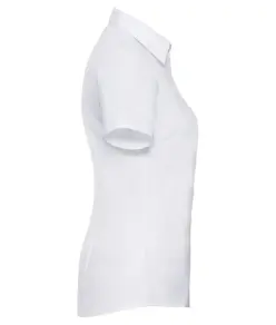 Camicia spigata donna a manica corta Russell