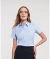 Camicia spigata donna a manica corta Russell