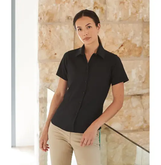 Camicia traspirante antibatterica a maniche corte da donna Henbury