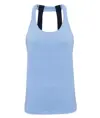 Canotta da donna con doppia spallina posteriore TriDri® TriDri