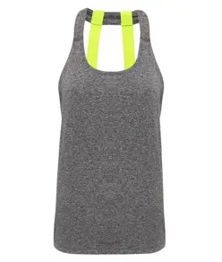 Canotta da donna con doppia spallina posteriore TriDri® TriDri