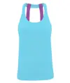 Canotta da donna con doppia spallina posteriore TriDri® TriDri