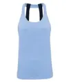 Canotta da donna con doppia spallina posteriore TriDri® TriDri