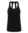 Canotta da donna con doppia spallina posteriore TriDri® TriDri