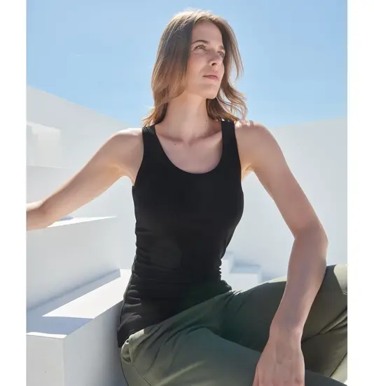 Canotta elasticizzata donna feel good SF