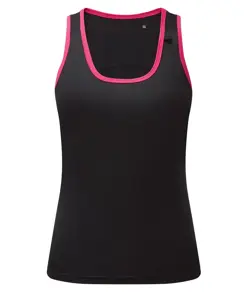 Canotta fitness a pannelli donna TriDri® TriDri