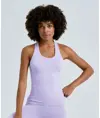 Canotta flessibile multi-sport donna senza cuciture ''3D fit'' riciclata TriDri® TriDri