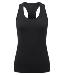 Canotta flessibile multi-sport donna senza cuciture ''3D fit'' riciclata TriDri® TriDri