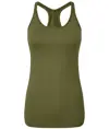 Canotta modellante multisport donna TriDri® seamless 3D fit" con supporto interno" TriDri