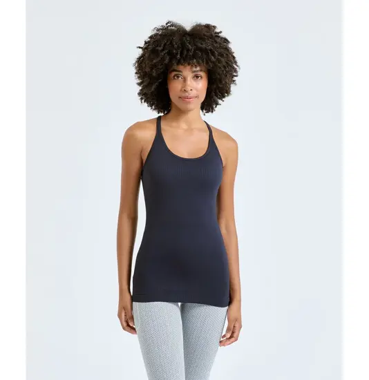 Canotta modellante multisport donna TriDri® seamless 3D fit" con supporto interno" TriDri