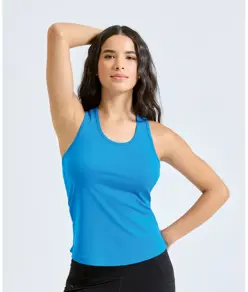 Canotta sportiva olimpionica slim da donna TriDri® riciclata TriDri